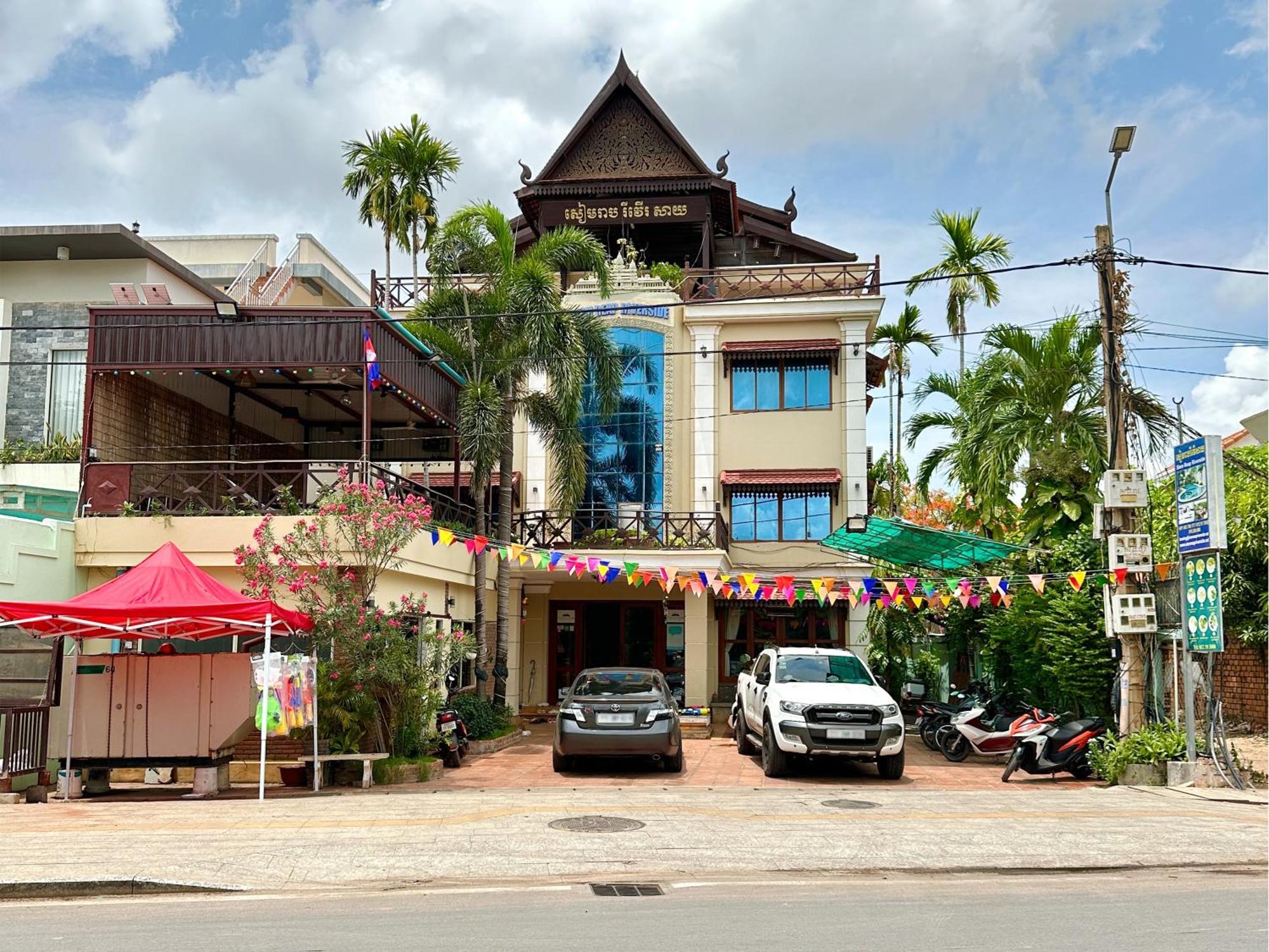 Siem Reap Riverside Hotel Exterior foto